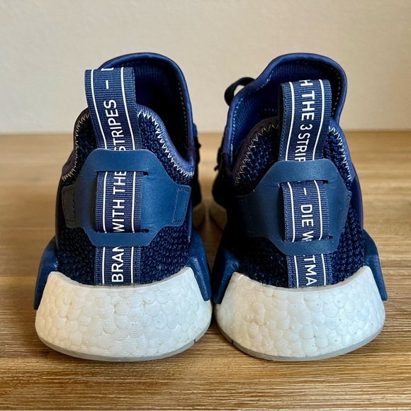 Adidas Women's Sneaker Size 7 NMD R1 Blue Contrast Stitch Boost EUC - Picture 10 of 12
